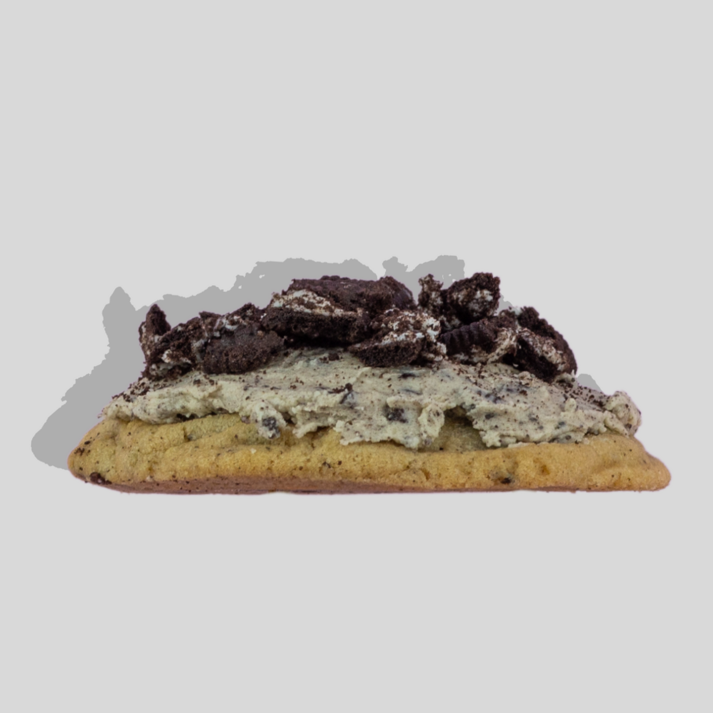 Cookies n Cream Maxi with Oreo buttercream and crushed Oreo topping.
